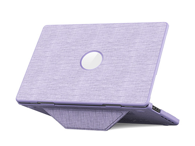 Woven Fabric Laptop Shell for MacBook Pro 16 inch - Purple Hard Case