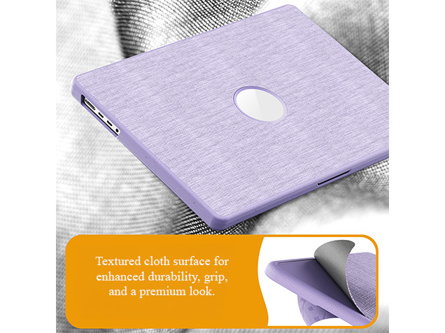 Woven Fabric Laptop Shell for MacBook Pro 16 inch - Purple