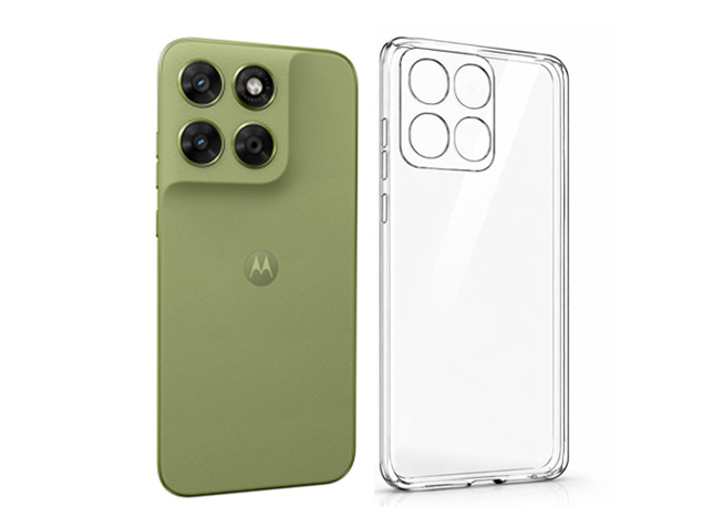 Ultra Thin Gel Case for Motorola G67 - Clear Soft Cover