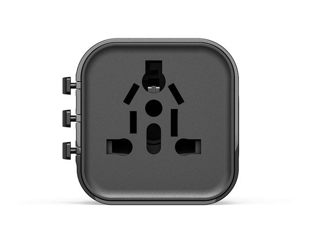 WiWU 2500W Universal Plug Adapter - Wi-UA005 - Black Charger