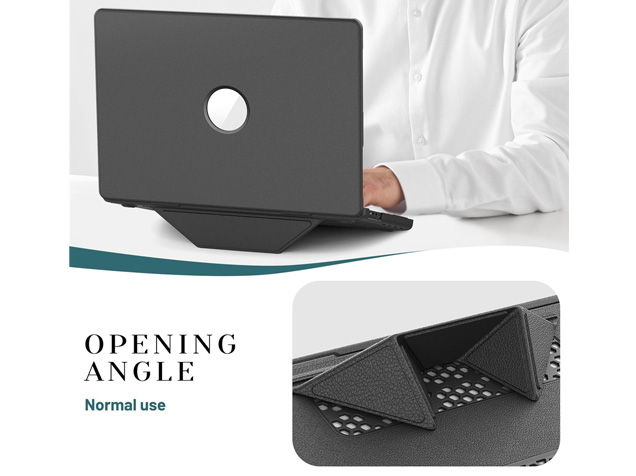 Synthetic Leather Laptop Shell for MacBook Pro 16 inch - Grey