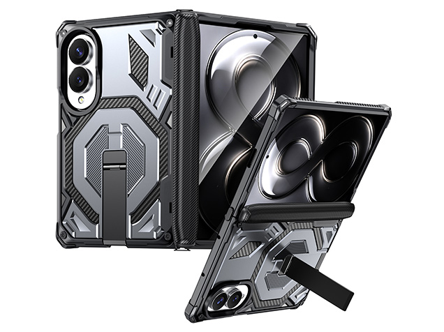 Impact Case with Stand for the Samsung Galaxy Z Fold8 - Silver Hard Case
