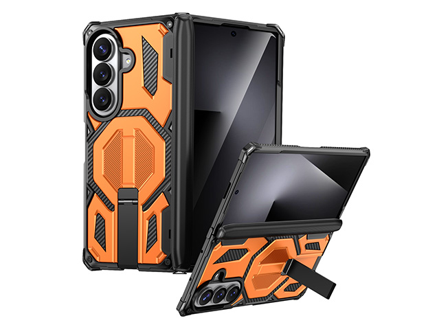 Impact Case with Stand for the Samsung Galaxy Z Fold8 Ultra - Orange Hard Case