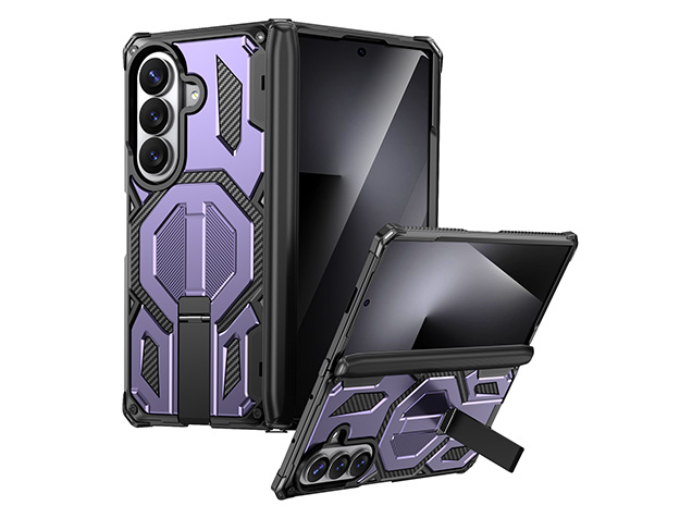 Impact Case with Stand for the Samsung Galaxy Z Fold8 Ultra - Purple Hard Case