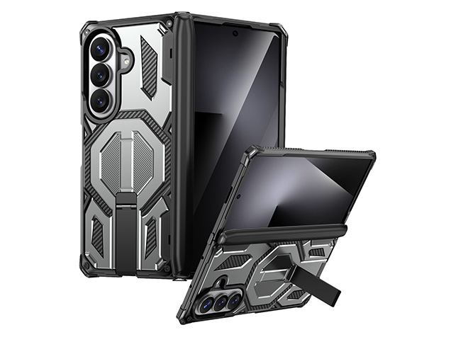 Impact Case with Stand for the Samsung Galaxy Z Fold8 Ultra - Silver Hard Case