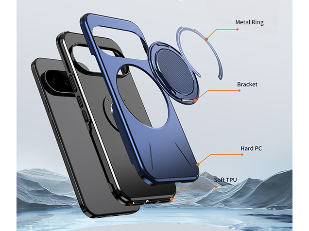 Impact Case with Ring for Google Pixel 11 - Blue