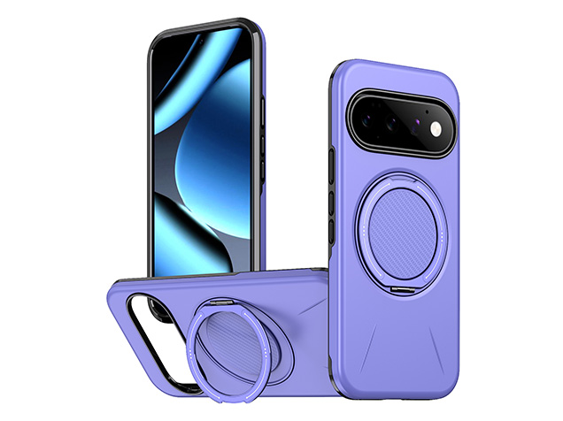 Impact Case with Ring for Google Pixel 11 - Purple Impact Case