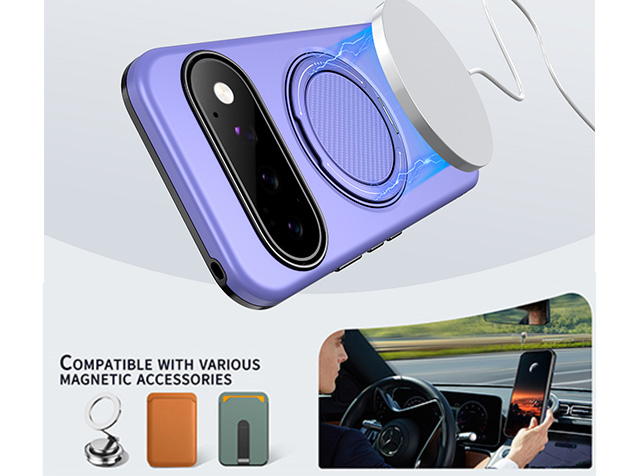 Impact Case with Ring for Google Pixel 11 - Purple