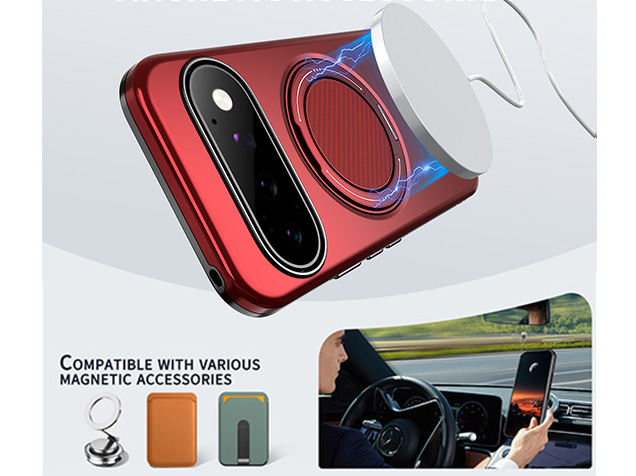 Impact Case with Ring for Google Pixel 11 - Red