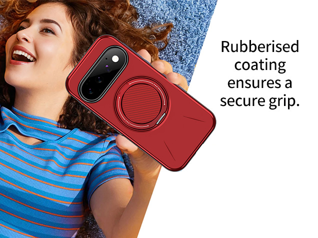 Impact Case with Ring for Google Pixel 11 - Red