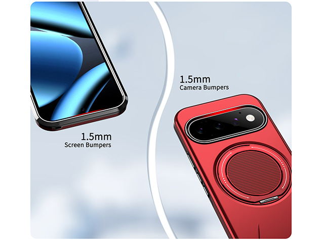 Impact Case with Ring for Google Pixel 11 Pro - Red