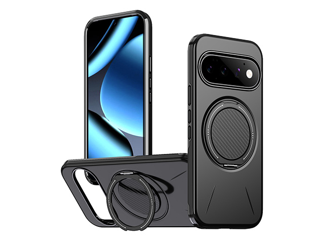 Impact Case with Ring for Google Pixel 11 Pro XL - Black Impact Case