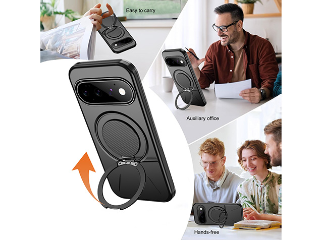 Impact Case with Ring for Google Pixel 11 Pro XL - Black