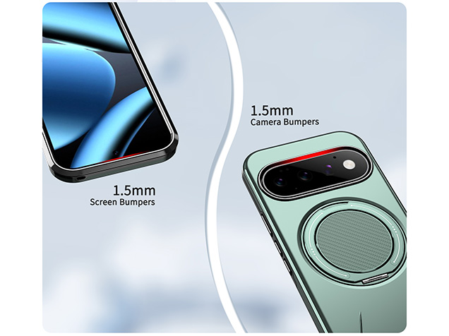Impact Case with Ring for Google Pixel 11 Pro XL - Green
