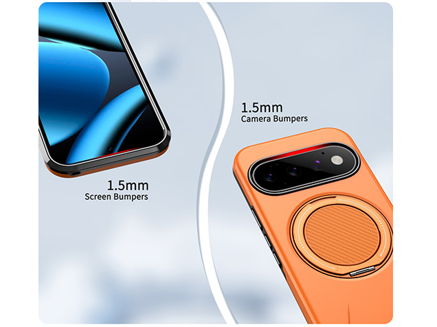 Impact Case with Ring for Google Pixel 11 Pro XL - Orange