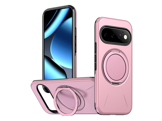 Impact Case with Ring for Google Pixel 11 Pro XL - Pink Impact Case