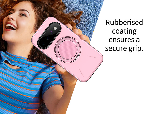 Impact Case with Ring for Google Pixel 11 Pro XL - Pink