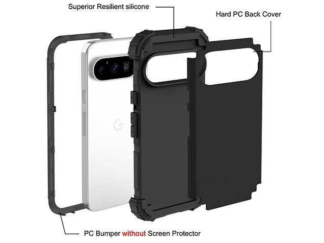 Defender Case for Google Pixel 11 - Black