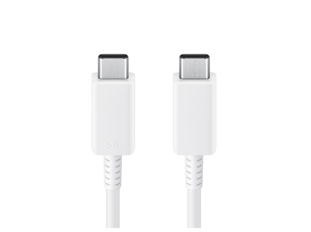Samsung 1m 5A USB-C to USB-C Charge and Sync Cable - White