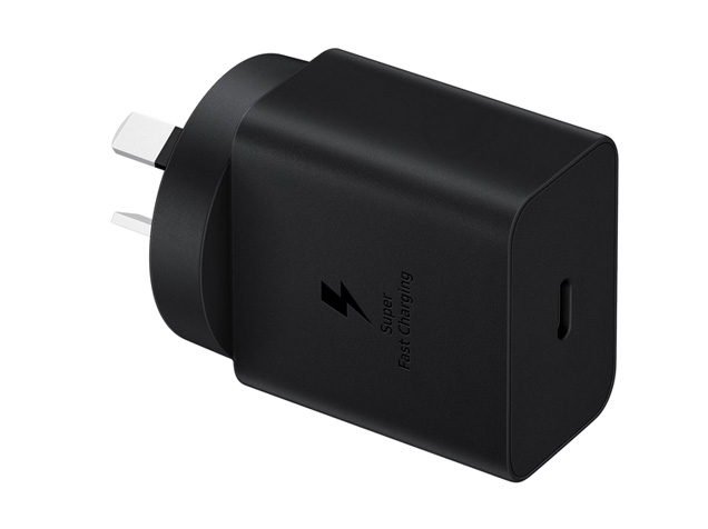 Genuine Samsung 45W USB-C Super Fast Charger Adaptor - Black AC  Adapter