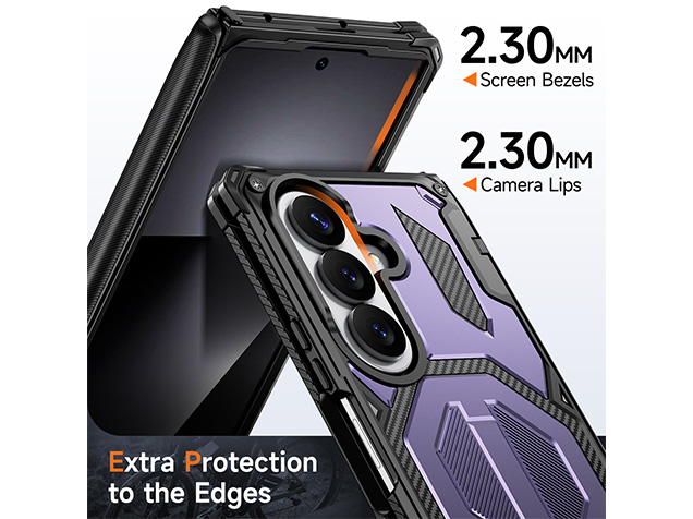 Impact Case with Stand for the Samsung Galaxy Z Fold7 - Purple