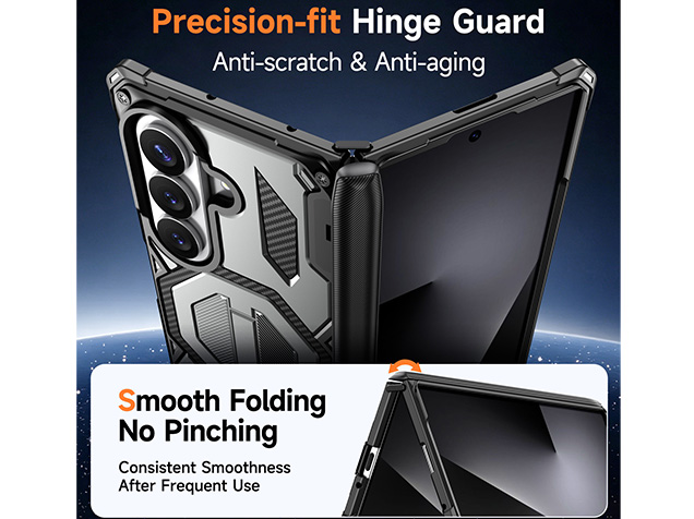 Impact Case with Stand for the Samsung Galaxy Z Fold7 - Silver