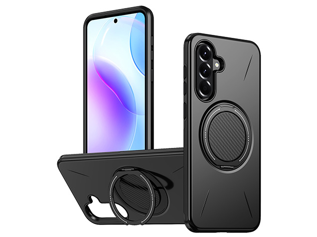 Impact Case with Ring for Samsung Galaxy A27 - Black