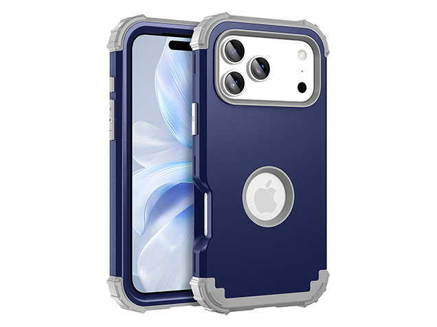 Defender Case for iPhone 18 Pro - Blue Impact Case