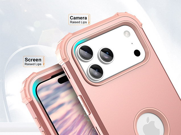 Defender Case for iPhone 18 Pro - Rose Gold