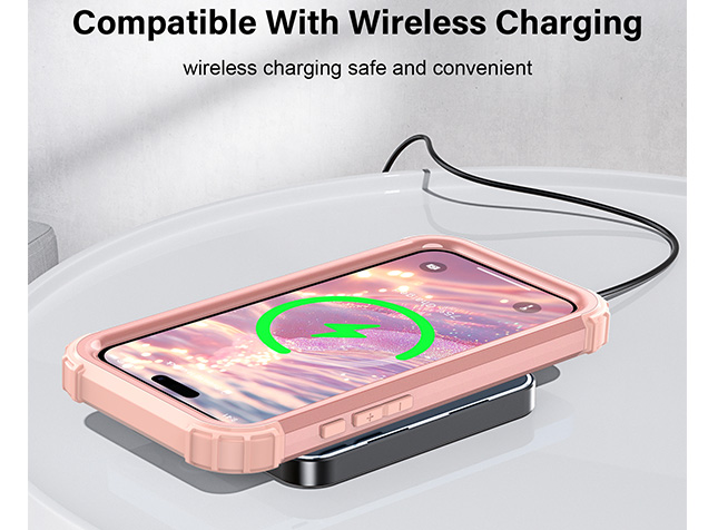 Defender Case for iPhone 18 Pro - Rose Gold