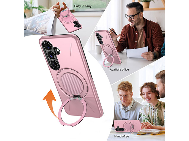 Impact Case with Ring for Samsung Galaxy S26 FE - Pink