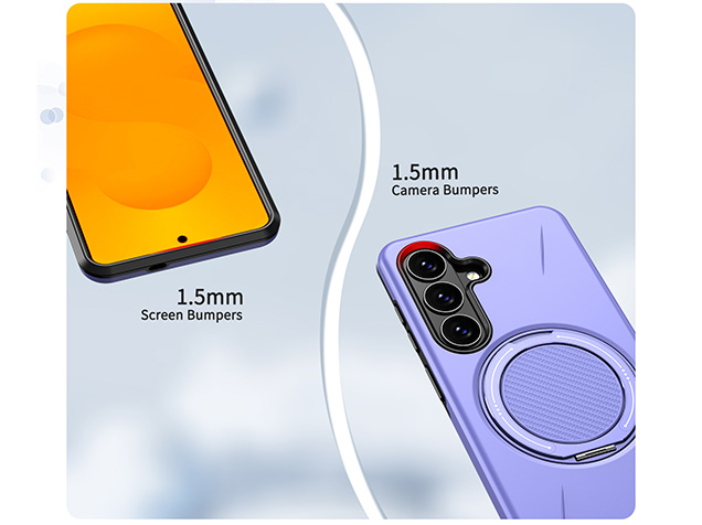 Impact Case with Ring for Samsung Galaxy S26 FE - Purple