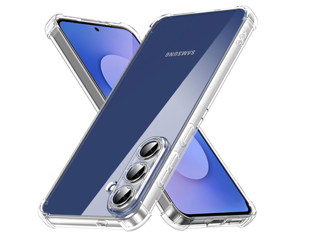 Gel Case with Bumper Edges for Samsung Galaxy S26 FE - Clear Soft Cover
