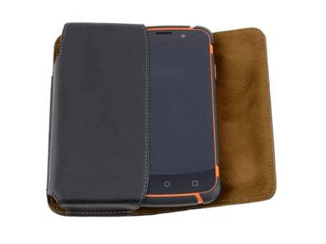 Extra-tough Genuine Leather ShineColours belt pouch - Mobile Only