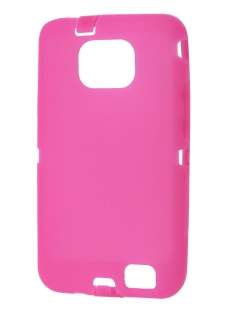 Defender Case for Samsung I9100 Galaxy S2 - Pink/Black