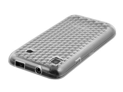 TPU Gel Case for Samsung I9000 Galaxy S - Diamond Clear