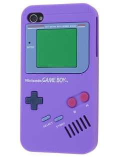 Nintendo Game Boy-style case for iPhone 4S/4 - Purple Soft Cover