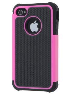 iPhone 4S/4 Impact Case - Pink/Classic Black Impact Case