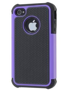 iPhone 4S/4 Impact Case - Purple/Classic Black Impact Case
