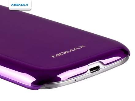 MOMAX Ultra-Thin Metallic Case for Samsung I9300 Galaxy S3 - Metallic Purple