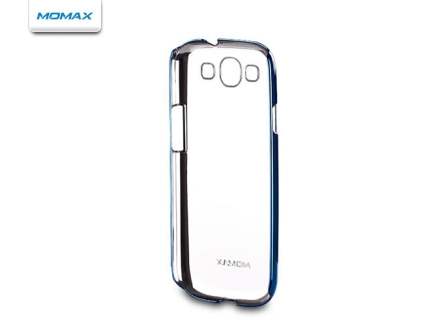 MOMAX Ultra-Thin Metallic Case for Samsung I9300 Galaxy S3 - Metallic Blue