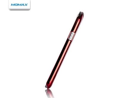 MOMAX Ultra-Thin Metallic Case for Samsung I9300 Galaxy S3 - Metallic Red