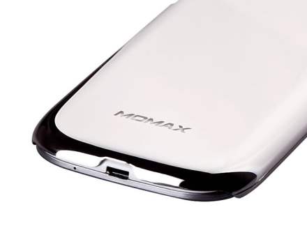 MOMAX Ultra-Thin Metallic Case for Samsung I9300 Galaxy S3 - Platinum Silver