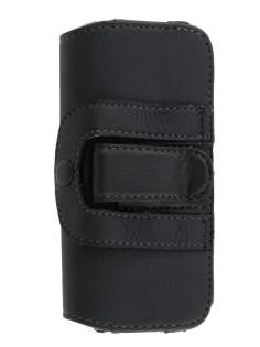 Nokia C5 Synthetic Leather Belt Pouch - Classic Black