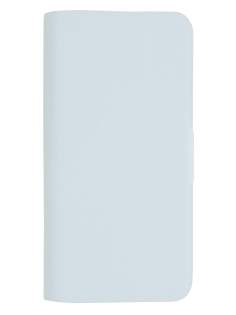 Genuine Leather Portfolio Case with Stand for iPhone 5c - Pearl White