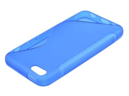 Wave Case for iPhone 5c - Frosted Blue/Blue