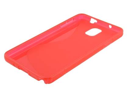 Wave Case for Samsung Galaxy Note 3 - Frosted Red/Red