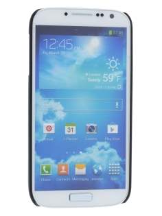 Brushed Aluminium Case for Samsung Galaxy S4 I9500 - Blue/Black