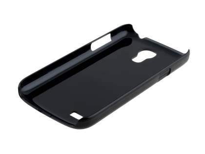 Brushed Aluminium Case for Samsung Galaxy S4 mini - Purple/Black