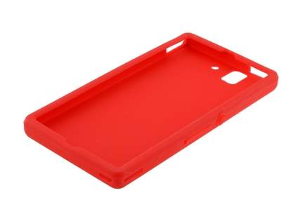 Silicone Case for Sony Xperia Z - Red